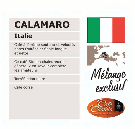*CALAMARO*  (Recette Italienne)