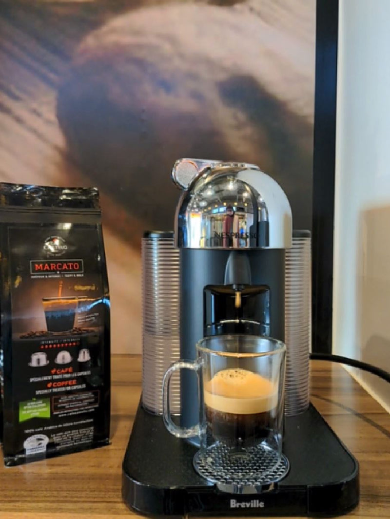 Marcato - Café moulu et traité pour capsule réutilisable