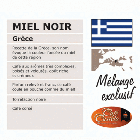 *MIEL NOIR* (Recette Grecque )