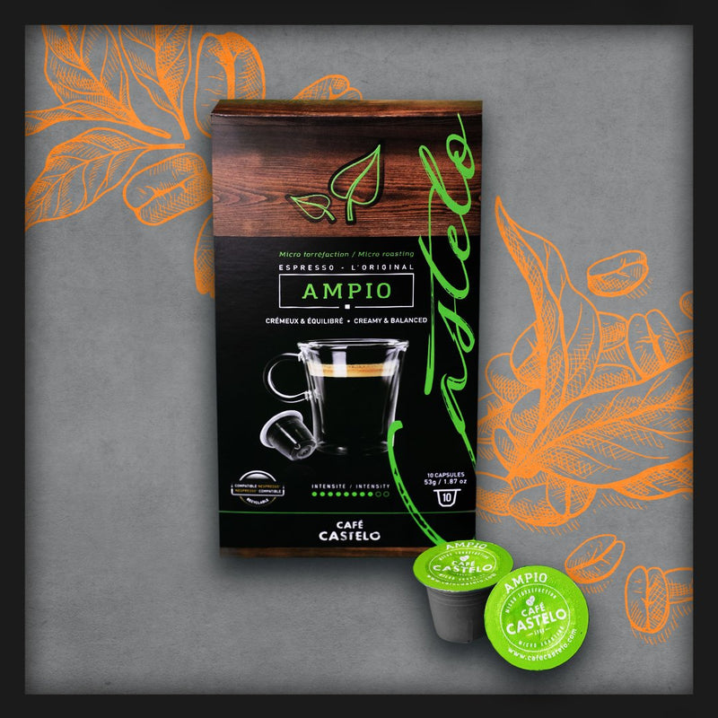 Capsules Nespresso Ampio (sachet de 5 capsules)